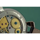 GaGa Milano Manuale Automatic Black Leather 48mm Watch 5010.11 - WatchStatus Ltd