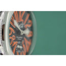 GaGa Milano Manuale Automatic Black Leather 48mm Watch 5010.11 - WatchStatus Ltd