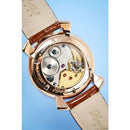 GaGa Milano Manuale Automatic Silver Dial Brown Leather 48mm Watch - WatchStatus Ltd