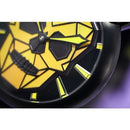 GaGa Milano Manuale Bionic Yellow Skull Black 48mm Watch 5062.01S - WatchStatus Ltd