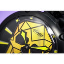 GaGa Milano Manuale Bionic Yellow Skull Black 48mm Watch 5062.01S - WatchStatus Ltd