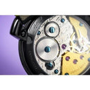 GaGa Milano Manuale Bionic Yellow Skull Black 48mm Watch 5062.01S - WatchStatus Ltd