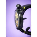 GaGa Milano Manuale Bionic Yellow Skull Black 48mm Watch 5062.01S - WatchStatus Ltd