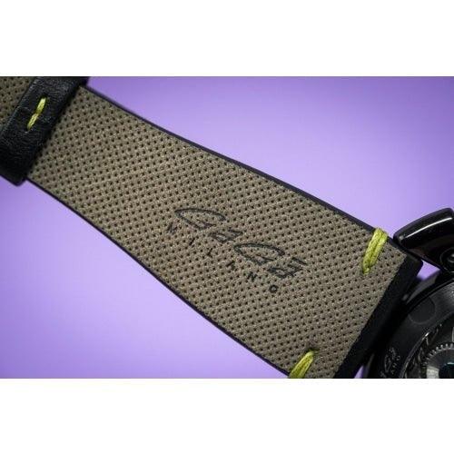 GaGa Milano Manuale Bionic Yellow Skull Black 48mm Watch 5062.01S - WatchStatus Ltd