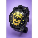 GaGa Milano Manuale Bionic Yellow Skull Black 48mm Watch 5062.01S - WatchStatus Ltd