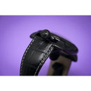 GaGa Milano Manuale Black Leather 48mm Mechanical Watch 5012.06 - WatchStatus Ltd