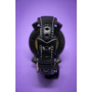 GaGa Milano Manuale Black Leather 48mm Mechanical Watch 5012.06 - WatchStatus Ltd