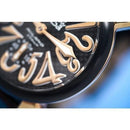 GaGa Milano Manuale Carbon Brown Leather 48mm Watch - WatchStatus Ltd