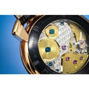 GaGa Milano Manuale Carbon Brown Leather 48mm Watch - WatchStatus Ltd