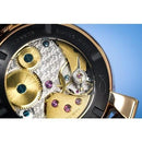 GaGa Milano Manuale Carbon Brown Leather 48mm Watch - WatchStatus Ltd