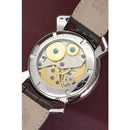 GaGa Milano Manuale Mechanical Brown Leather 48mm Watch 5010.13 - WatchStatus Ltd