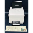 GaGa Milano Manuale Mechanical Gold Black Leather 48mm Watch - WatchStatus Ltd