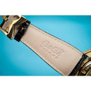 GaGa Milano Manuale Mechanical Gold Black Leather 48mm Watch - WatchStatus Ltd