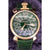 GaGa Milano Manuale Mechanical Green / Rose Gold 48mm Watch - WatchStatus Ltd