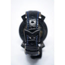 GaGa Milano Manuale Mosaico Black Leather 48mm Watch - WatchStatus Ltd
