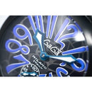 GaGa Milano Manuale Mosaico Black Leather 48mm Watch - WatchStatus Ltd
