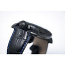 GaGa Milano Manuale Mosaico Black Leather 48mm Watch - WatchStatus Ltd