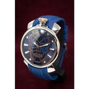 Gaga Milano Slim Bionic Skull Blue 46mm Watch 5080.BS02 - WatchStatus Ltd