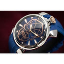 Gaga Milano Slim Bionic Skull Blue 46mm Watch 5080.BS02 - WatchStatus Ltd