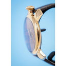 Gaga Milano Slim Brown Leather / Rose Dial 46mm Watch 5085.01 - WatchStatus Ltd