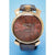 Gaga Milano Slim Brown Leather / Rose Dial 46mm Watch 5085.01 - WatchStatus Ltd