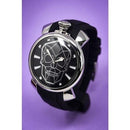 Gaga Milano Watch Slim 46mm Bionic Skull Black 5080.BS01 - WatchStatus Ltd