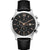 GC Executive Men's Black Leather Chronograph Watch Y27001G2MF - WatchStatus Ltd