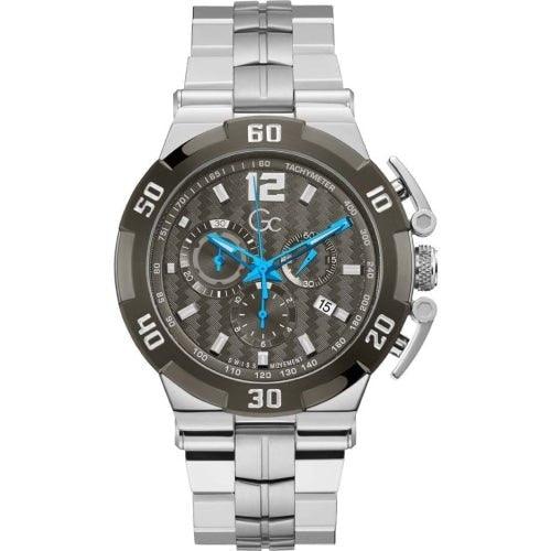 GC Men's Structura Ultimate Chrono Silver Swiss Watch Y52006G5MF - WatchStatus Ltd