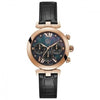 Gc Sport 2 Ladies Watch Black Pearl Leather Y28004L2 Guess Collection