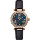 GC Sport Black Pearl Leather Watch Y46005L2MF - WatchStatus Ltd