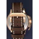 Giorgio Fedon 1919 Aquamarine Brown Leather Automatic Watch GFCR003 - WatchStatus Ltd