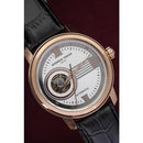 Giorgio Fedon 1919 Men's PCQ Rose Gold / Black Leather Watch - WatchStatus Ltd