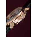 Giorgio Fedon 1919 Men's PCQ Rose Gold / Black Leather Watch - WatchStatus Ltd