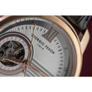 Giorgio Fedon 1919 Men's PCQ Rose Gold / Black Leather Watch - WatchStatus Ltd