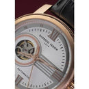 Giorgio Fedon 1919 Men's PCQ Rose Gold / Black Leather Watch - WatchStatus Ltd