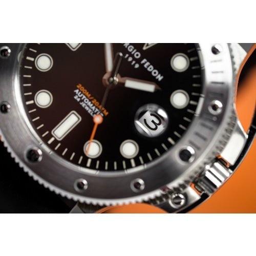 Giorgio Fedon Aquamarine II Men's Black Silicone Watch GFCR008 - WatchStatus Ltd