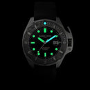Giorgio Fedon Aquamarine III Men's Black Rubber Carbon Watch GFCU005 - WatchStatus Ltd