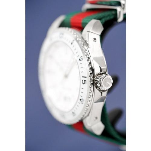 Gucci Men’s Watch Dive Silver YA136207 - Watches