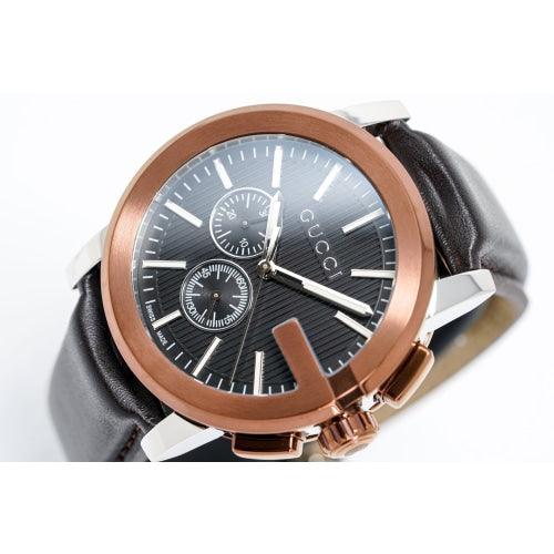 Gucci Men's Chronograph Watch G-Chrono XL Rose Gold YA101202 - Watches & Crystals