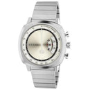 Gucci Grip Men’s Silver Chronograph Watch YA157302 - Watches