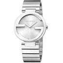 Gucci Interlocking G Ladies Silver Watch YA133308 - Watches
