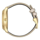 Gucci YA1264062A Ladies G-Timeless Beige/Gold Leather Swiss Watch