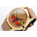 Gucci Ladies Watch G-Timeless Butterfly Brown YA1264063 - Watches & Crystals
