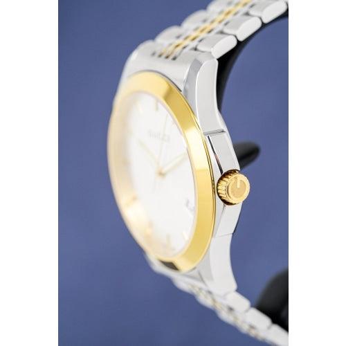 Gucci Men's Watch G-Timeless Silver Gold YA126409 - Watches & Crystals