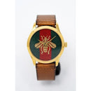 Gucci Watch Le Marche Des Merveilles Honey Bee Brown YA126451B - Watches & Crystals