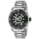 Gucci YA136218 Men’s Dive Snake Silver / Black Stainless 45mm Swiss Watch - Watches