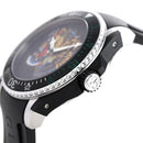 Gucci YA136318 Men’s Dive Tiger Motif Black Rubber Swiss Watch