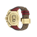 Gucci YA136335 Men’s Dive x Doraemon Collaboration Gold / Brown 40mm Swiss Watch - Watches
