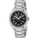 Gucci Men's Watch GG2570 Silver Black YA142301 - Watches & Crystals