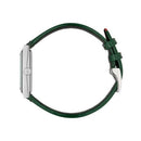 Gucci YA147408 Ladies G-Frame Bee Motif Stripe Leather Swiss Watch